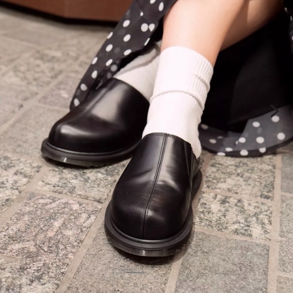 Dr. Martens Shoes - Dr Martens San Leather Mules